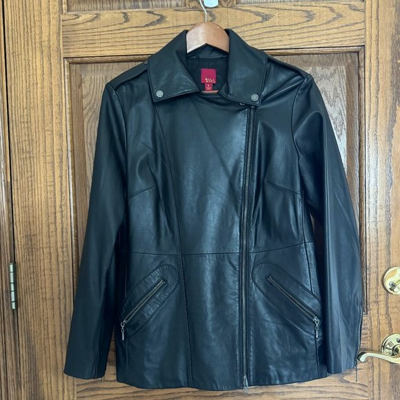 G.I.L.I. Genuine Leather Moto Jacket/Blazer - Size S - Picture 1 of 12